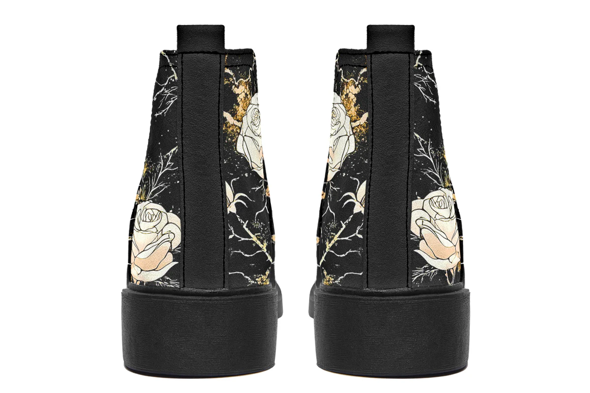 Kintsugi Rose Chelsea Boots - Image 5