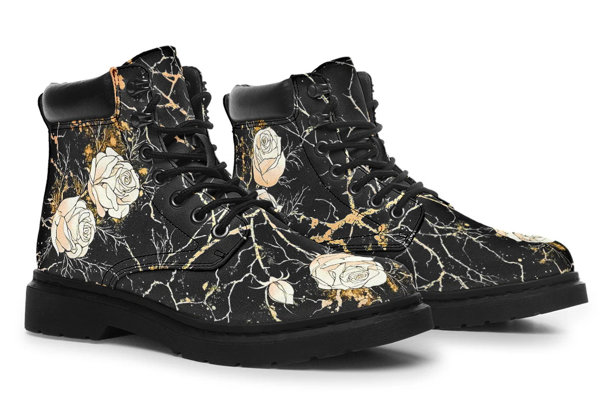 Kintsugi Rose Classic Boots - Image 8