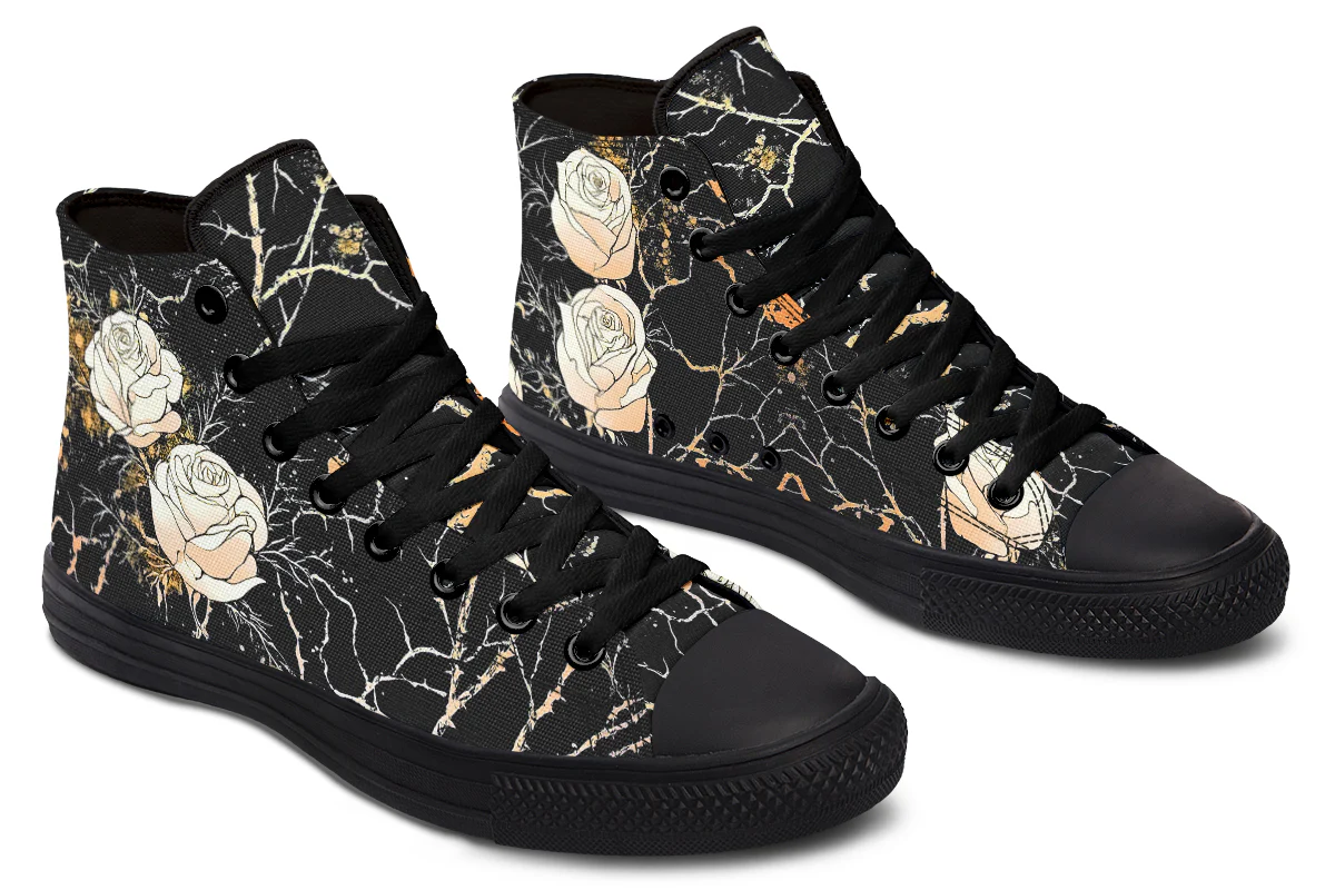 Kintsugi Rose High Tops - Image 5