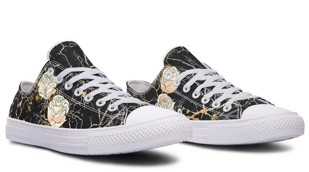 Kintsugi Rose Low Tops - Image 13