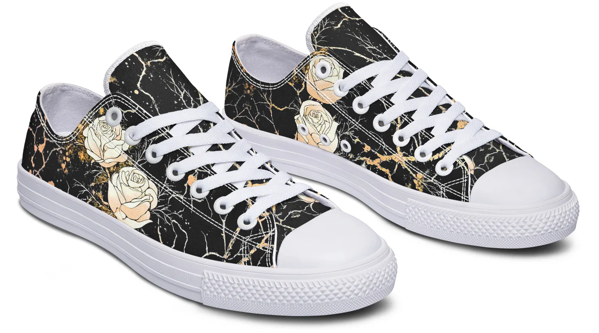 Kintsugi Rose Low Tops - Image 14