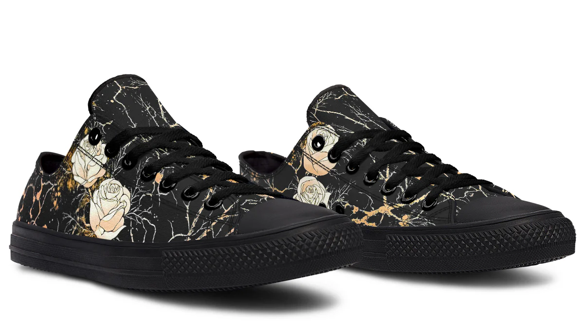 Kintsugi Rose Low Tops - Image 4