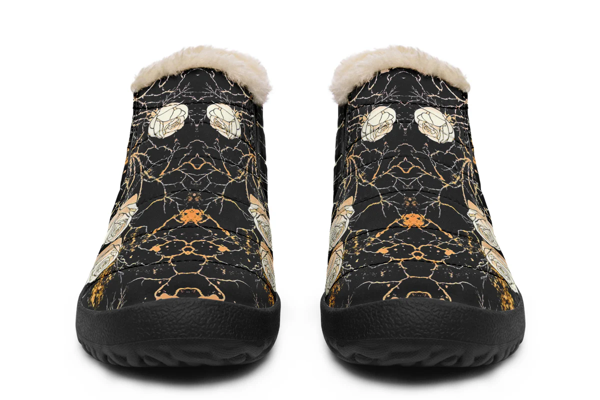 Kintsugi Rose Winter Sneakers - Image 4