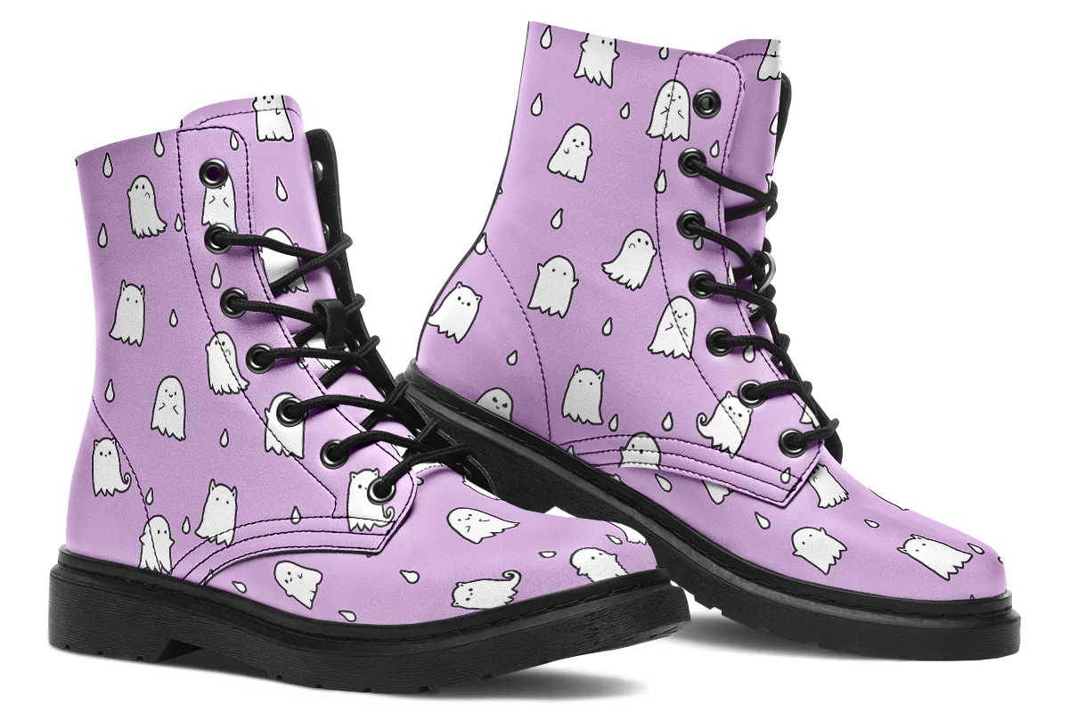 Lavender Ghost Party Boots - Image 5