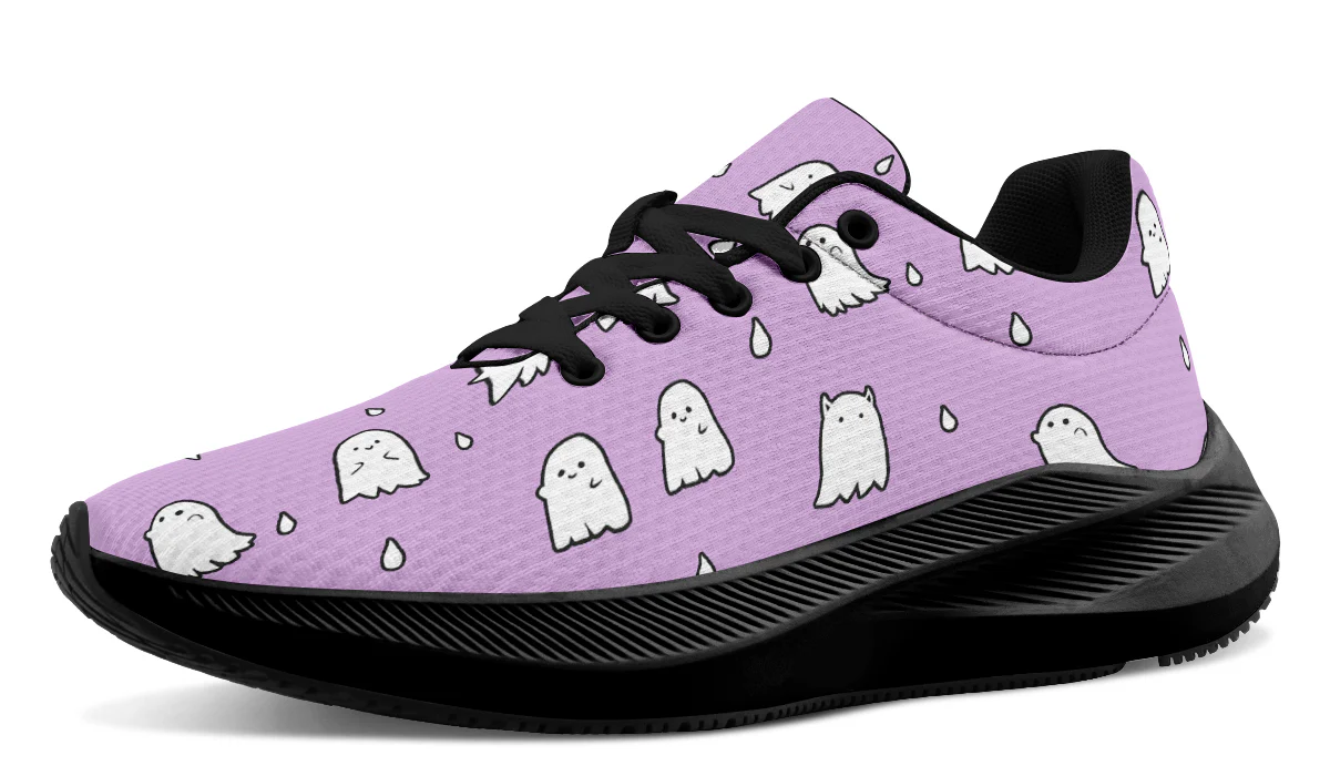 Lavender Ghost Party Sneakers - Image 10