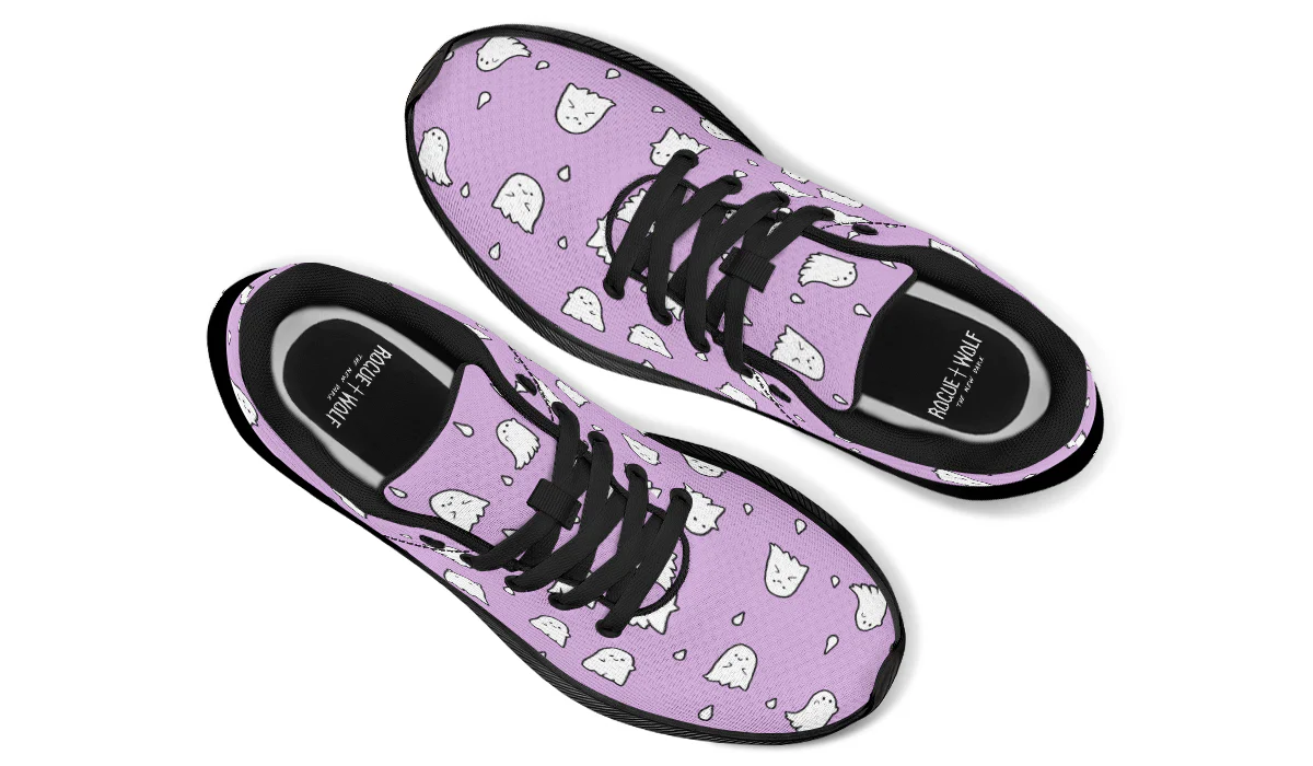 Lavender Ghost Party Sneakers - Image 14