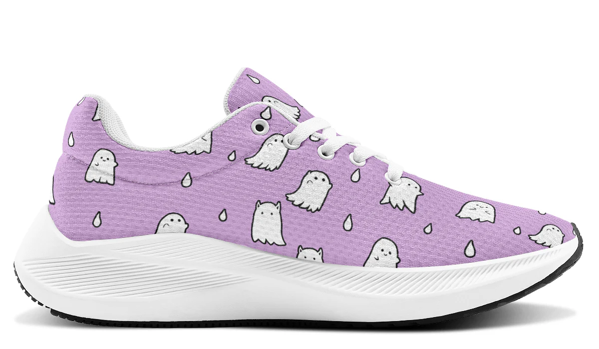 Lavender Ghost Party Sneakers - Image 3