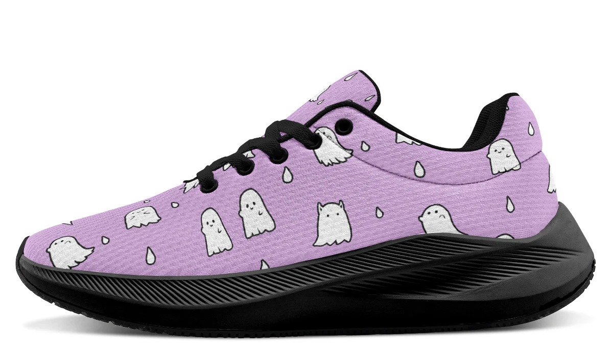 Lavender Ghost Party Sneakers - Image 9
