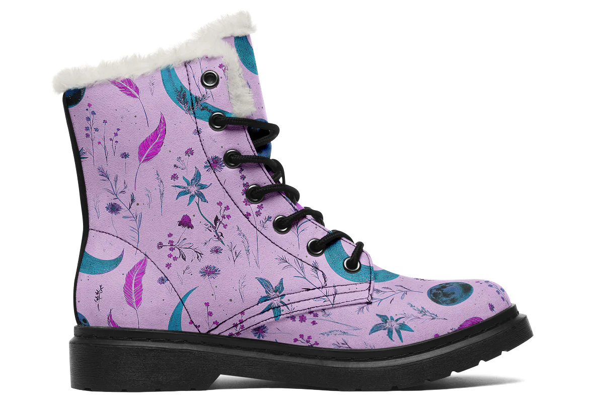 Lavender Moonlit Botanica Winter Boots - Image 2