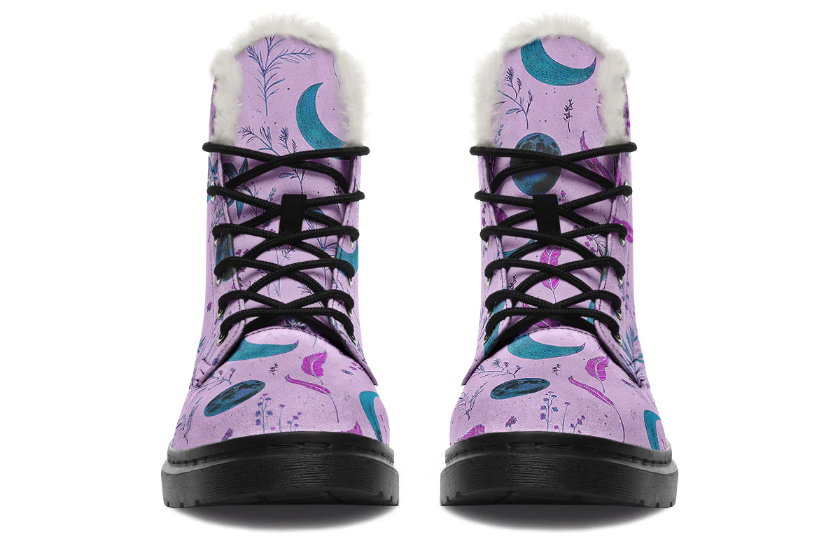 Lavender Moonlit Botanica Winter Boots - Image 3
