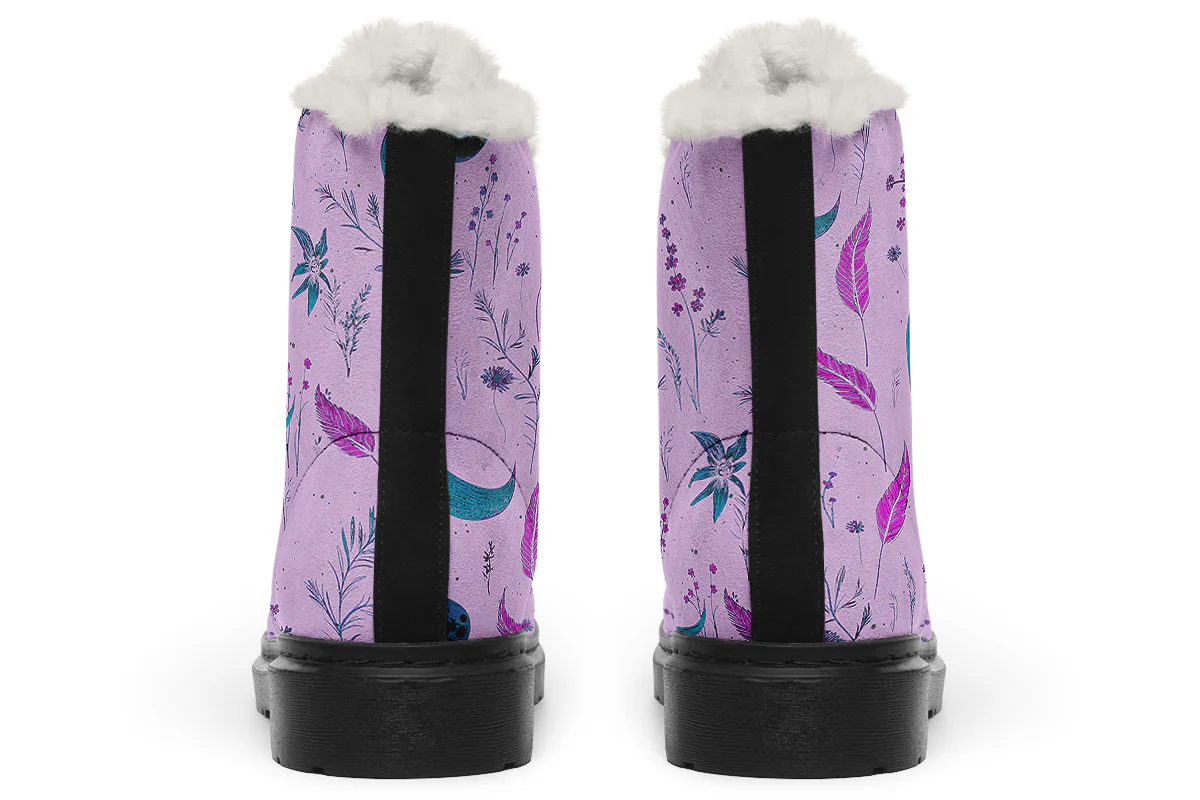 Lavender Moonlit Botanica Winter Boots - Image 4