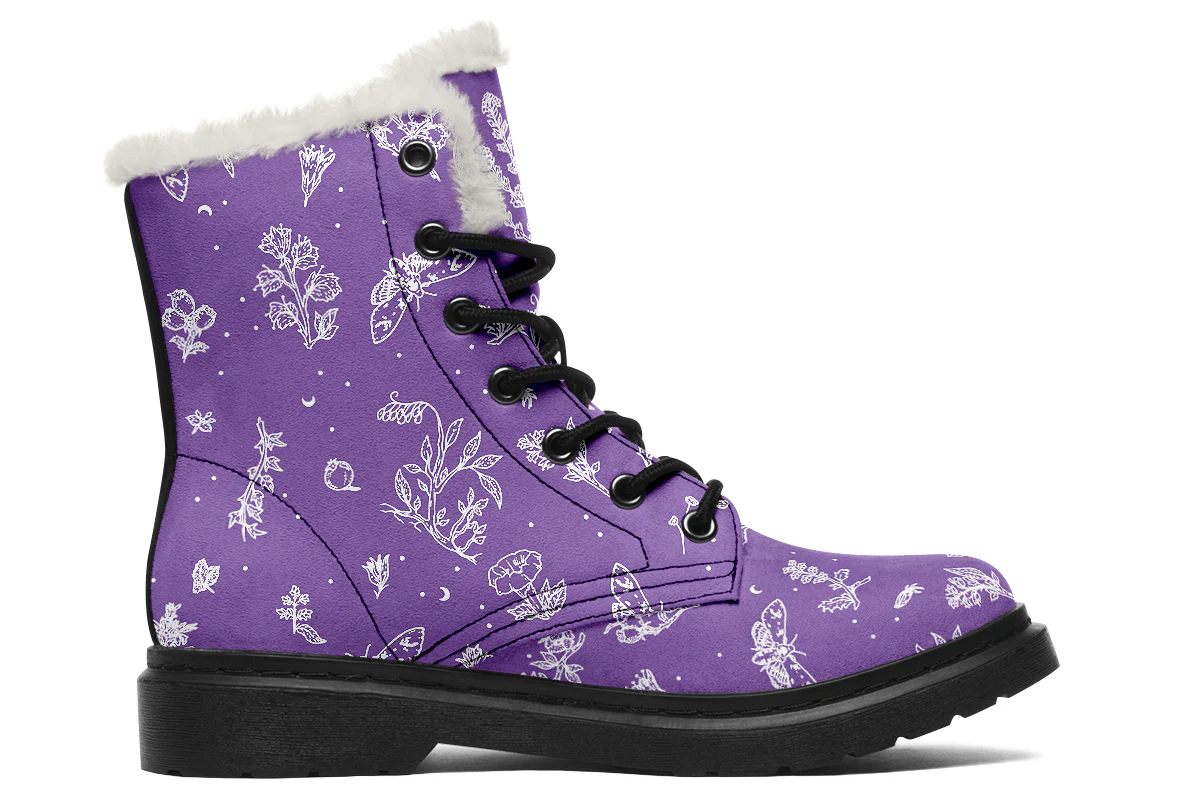 Lavender Nightshade Winter Boots - Image 2