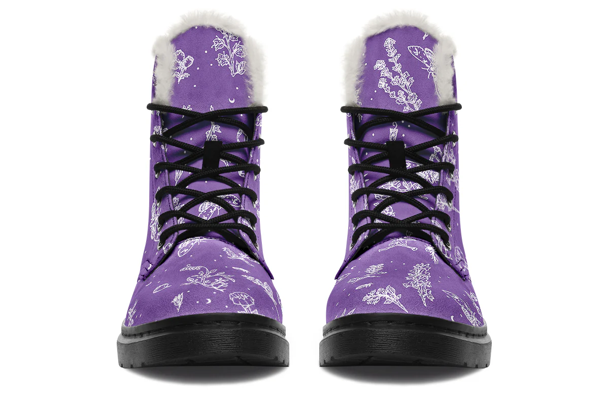 Lavender Nightshade Winter Boots - Image 3