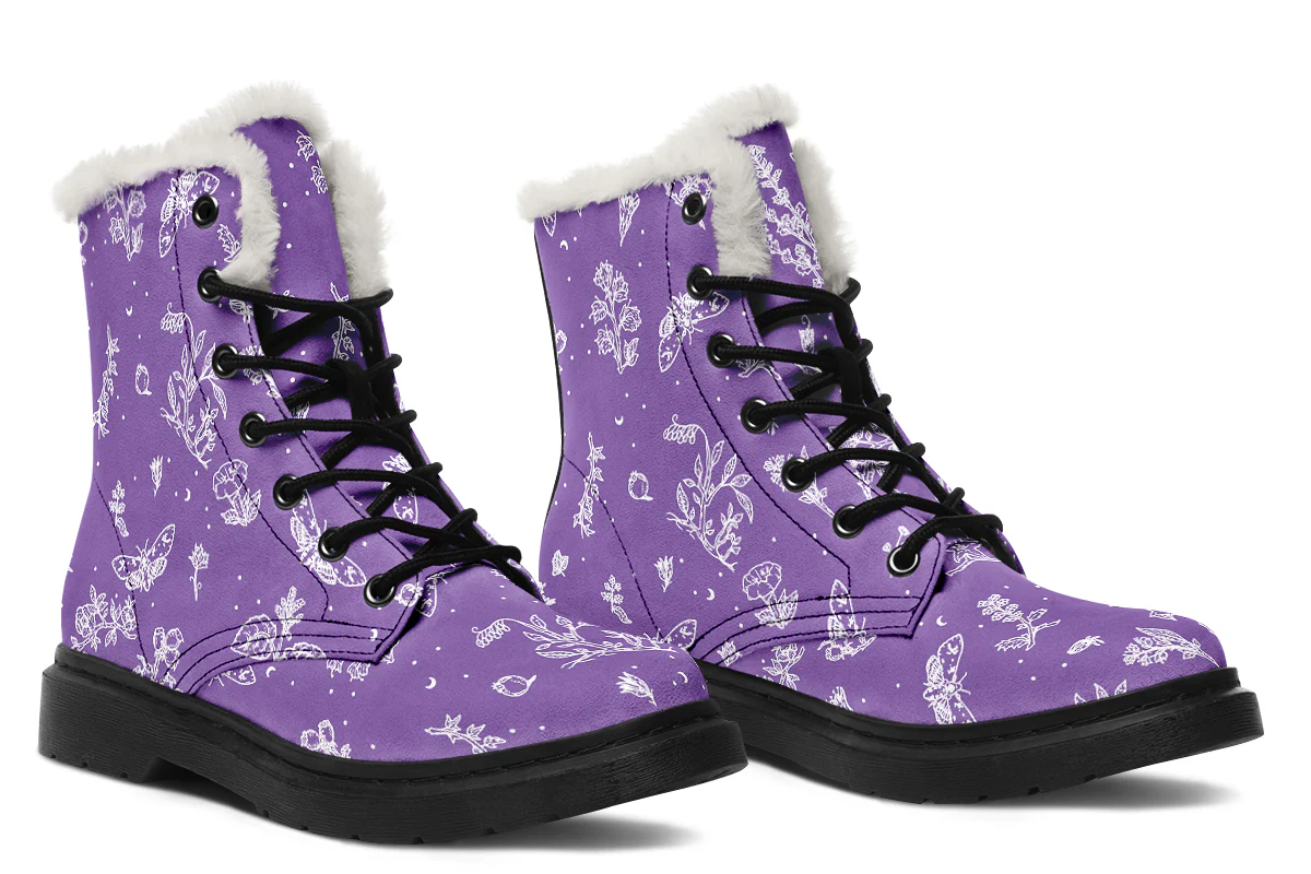 Lavender Nightshade Winter Boots - Image 6