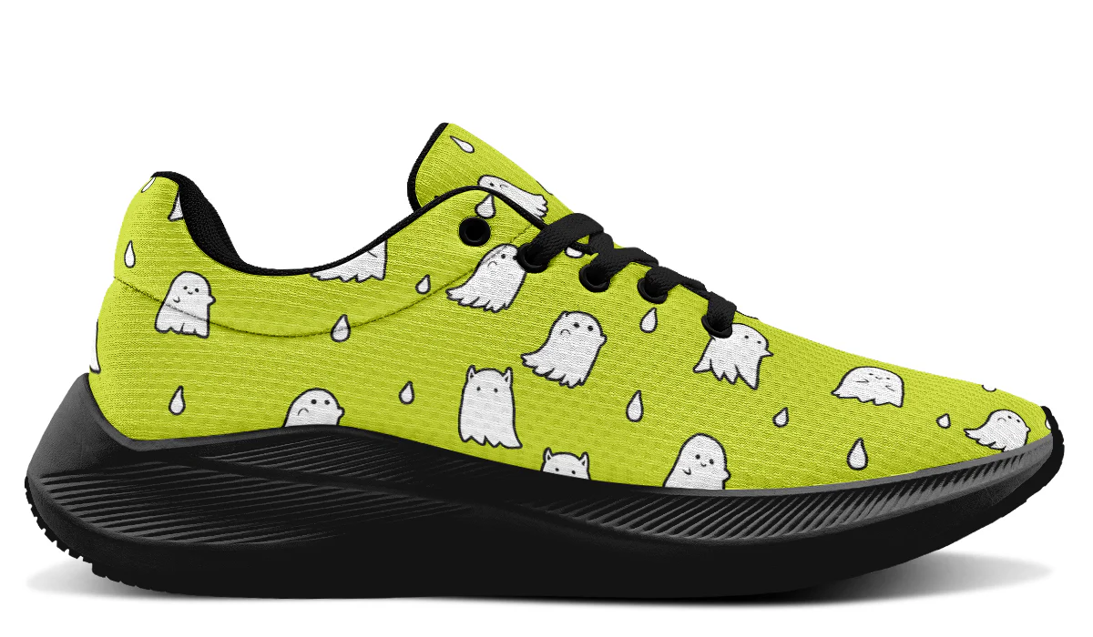 Lime Ghost Party Sneakers - Image 11