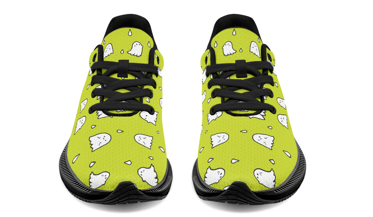 Lime Ghost Party Sneakers - Image 13