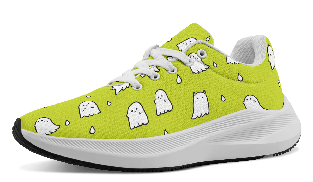 Lime Ghost Party Sneakers - Image 2