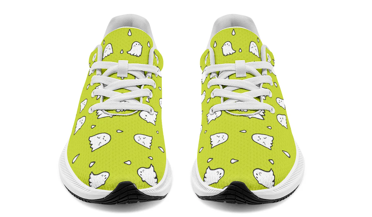 Lime Ghost Party Sneakers - Image 5