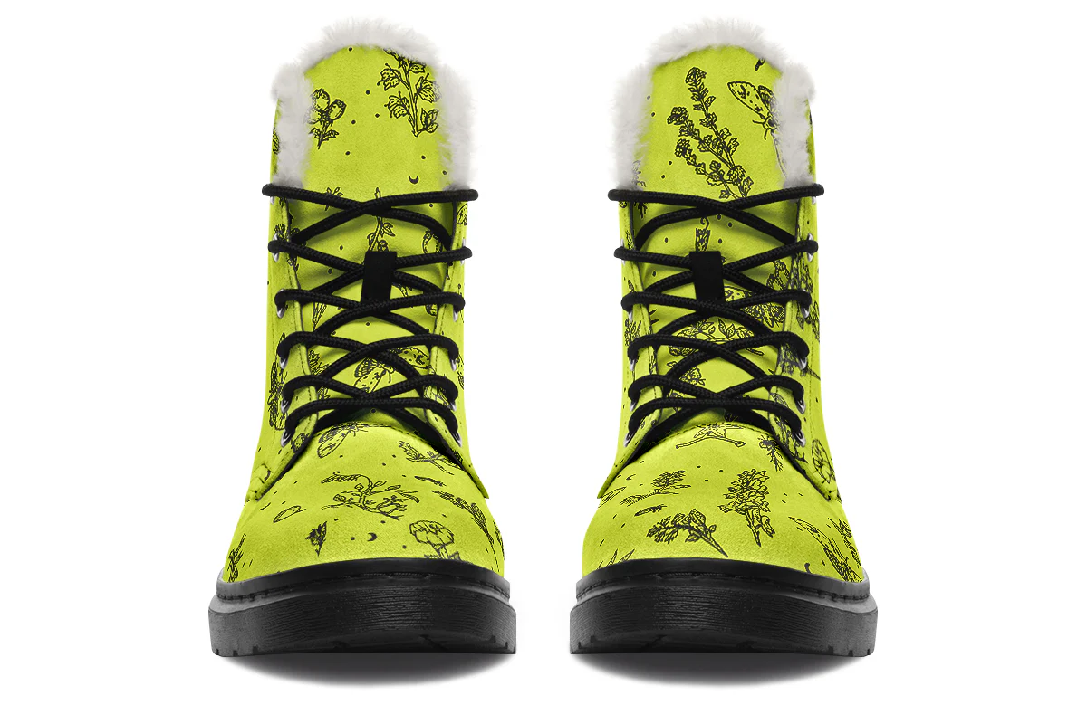 Lime Nightshade Winter Boots - Image 3
