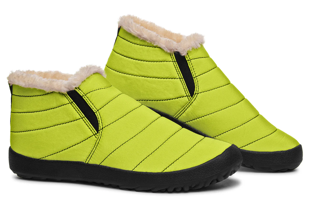Lime Punch Winter Sneakers - Image 6