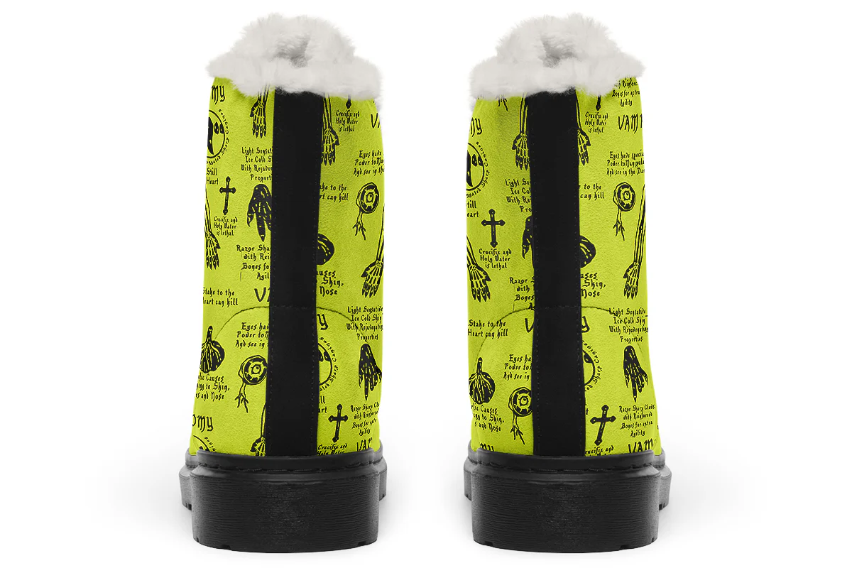 Lime Vampire Study Winter Boots - Image 4