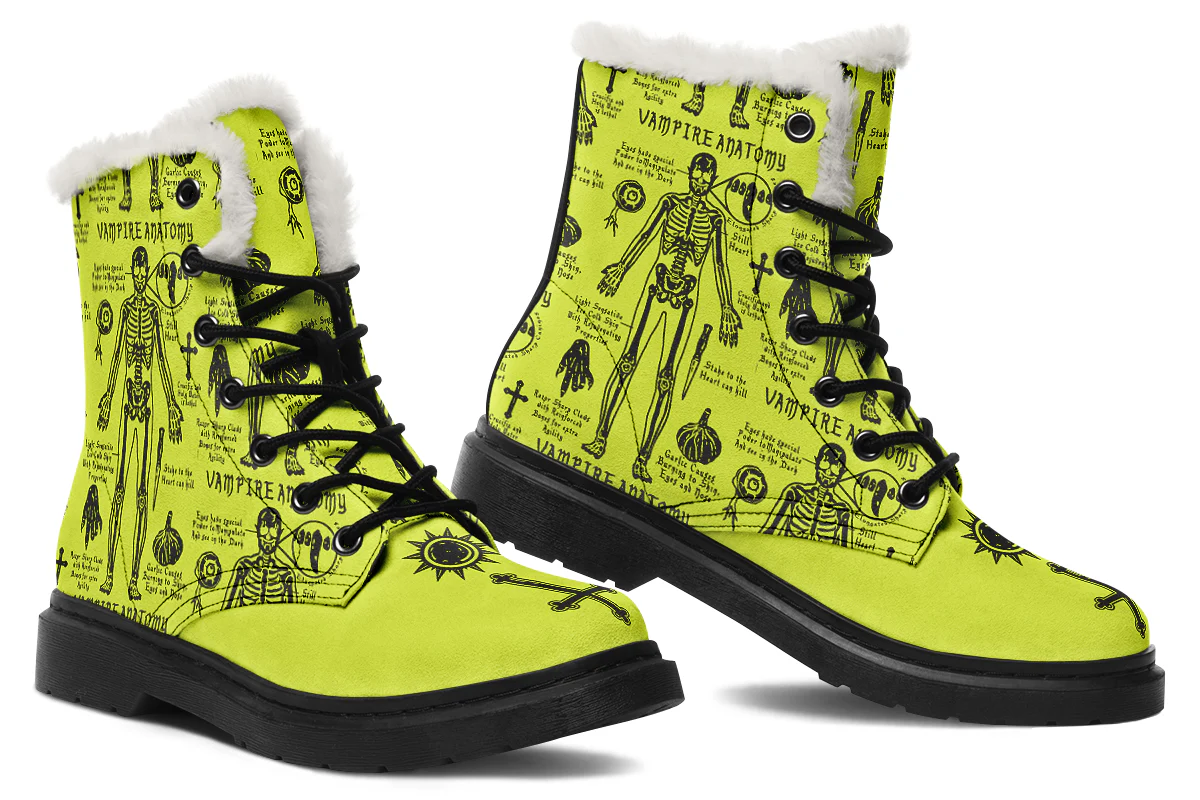 Lime Vampire Study Winter Boots - Image 5
