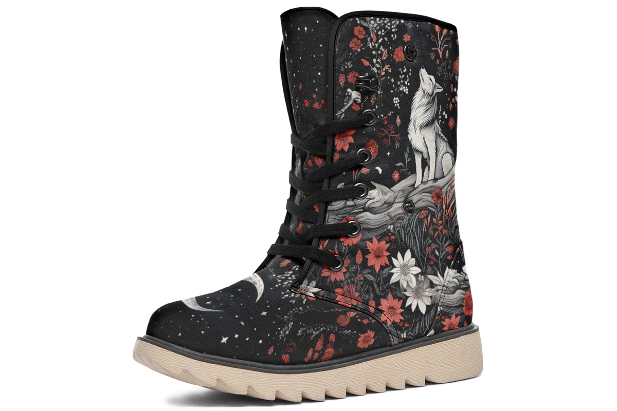 Lone Wolf Fold Over Winter Boots - Image 3