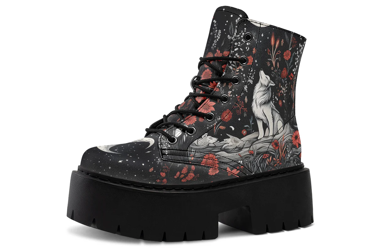 Lone Wolf Platform Boots - Image 2