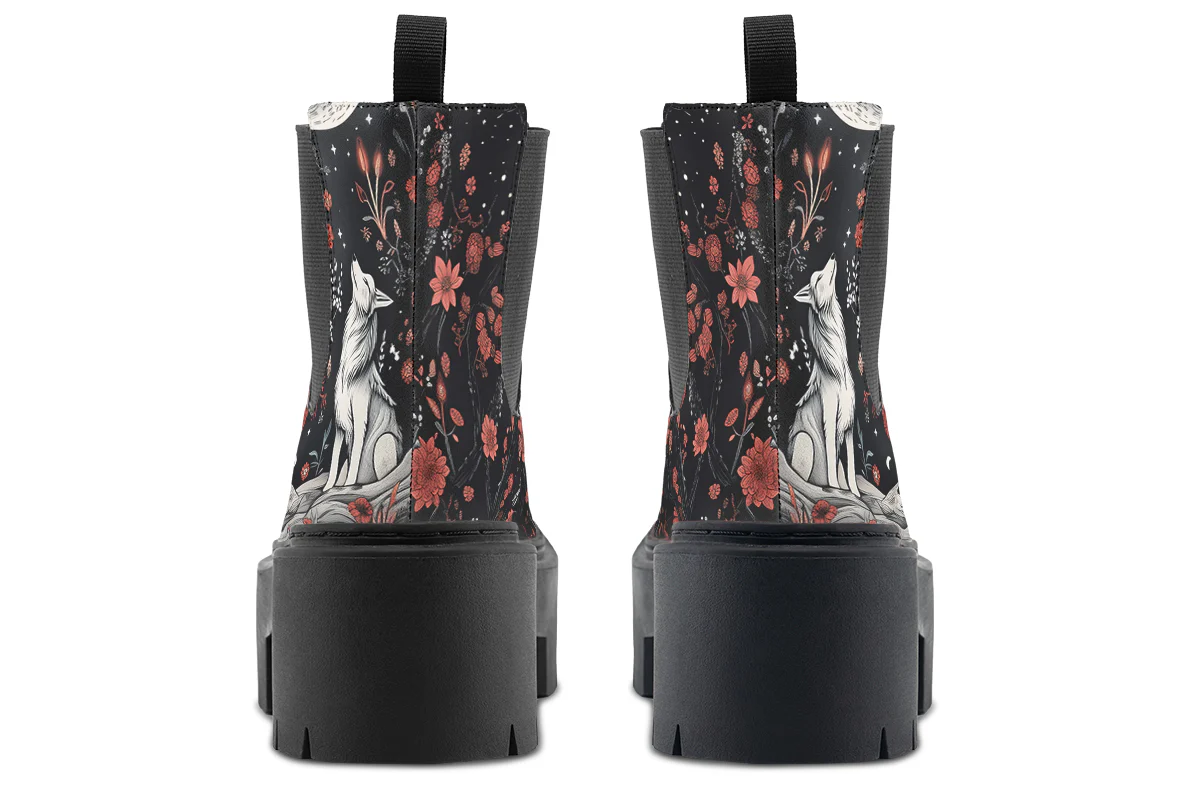 Lone Wolf Platform Chelsea Boots - Image 6