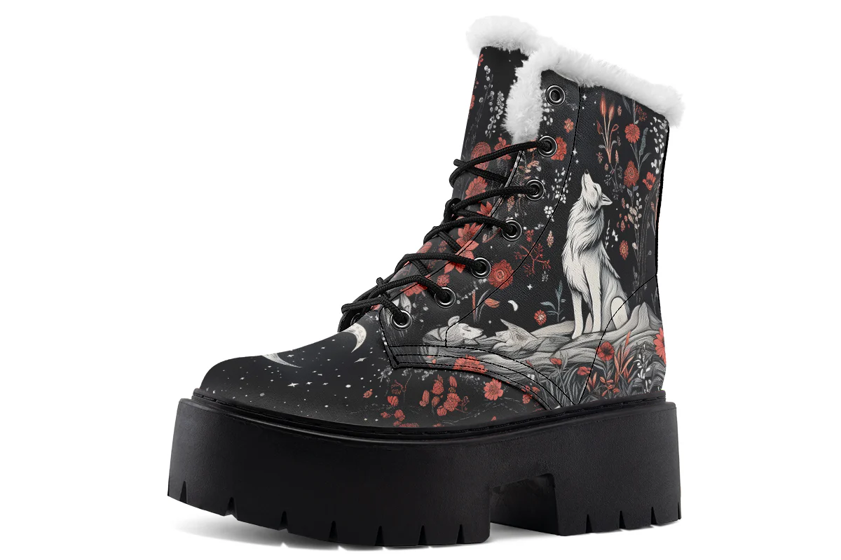 Lone Wolf Platform Winter Boots - Image 2