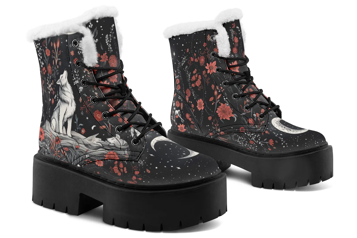 Lone Wolf Platform Winter Boots - Image 4