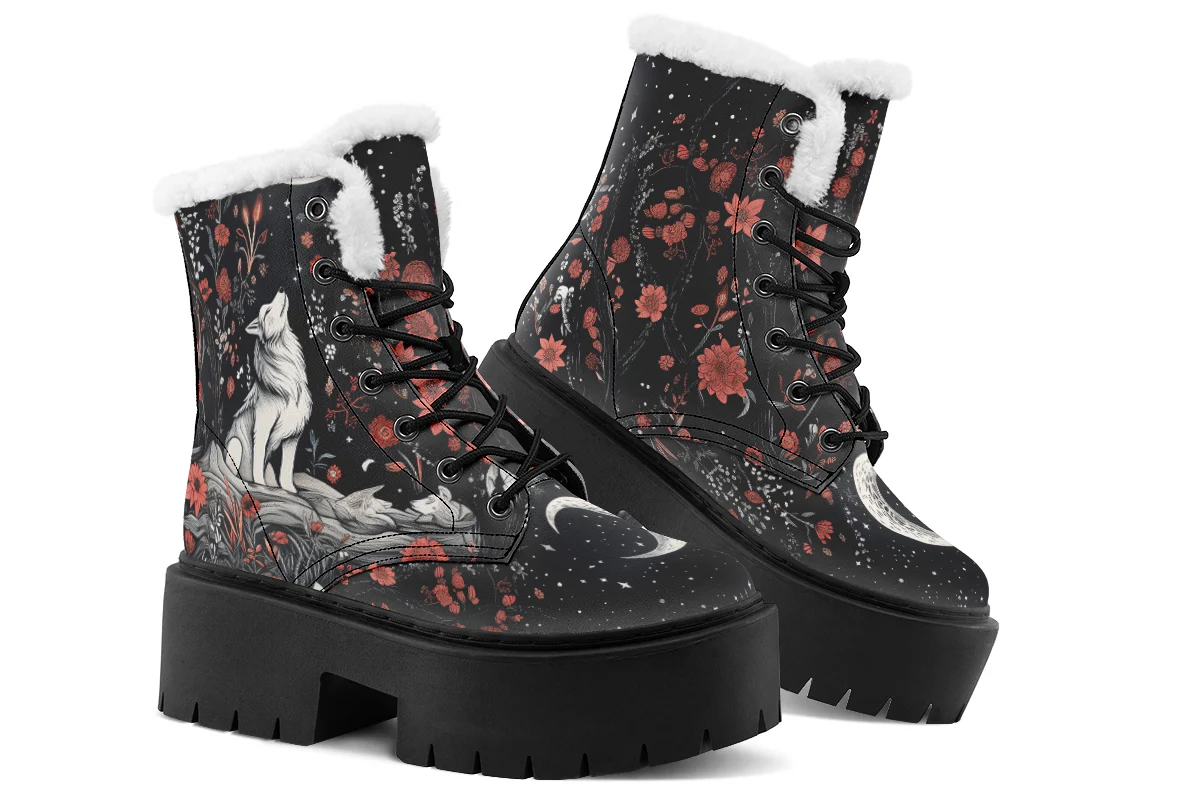 Lone Wolf Platform Winter Boots - Image 5