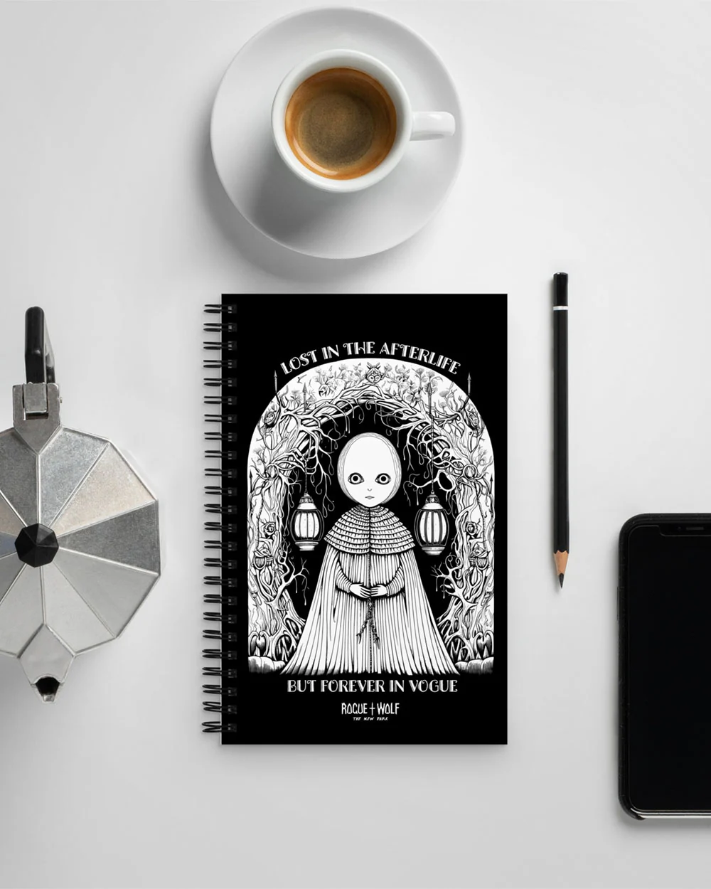 Lost in the Afterlife Spiral Notebook - Image 6