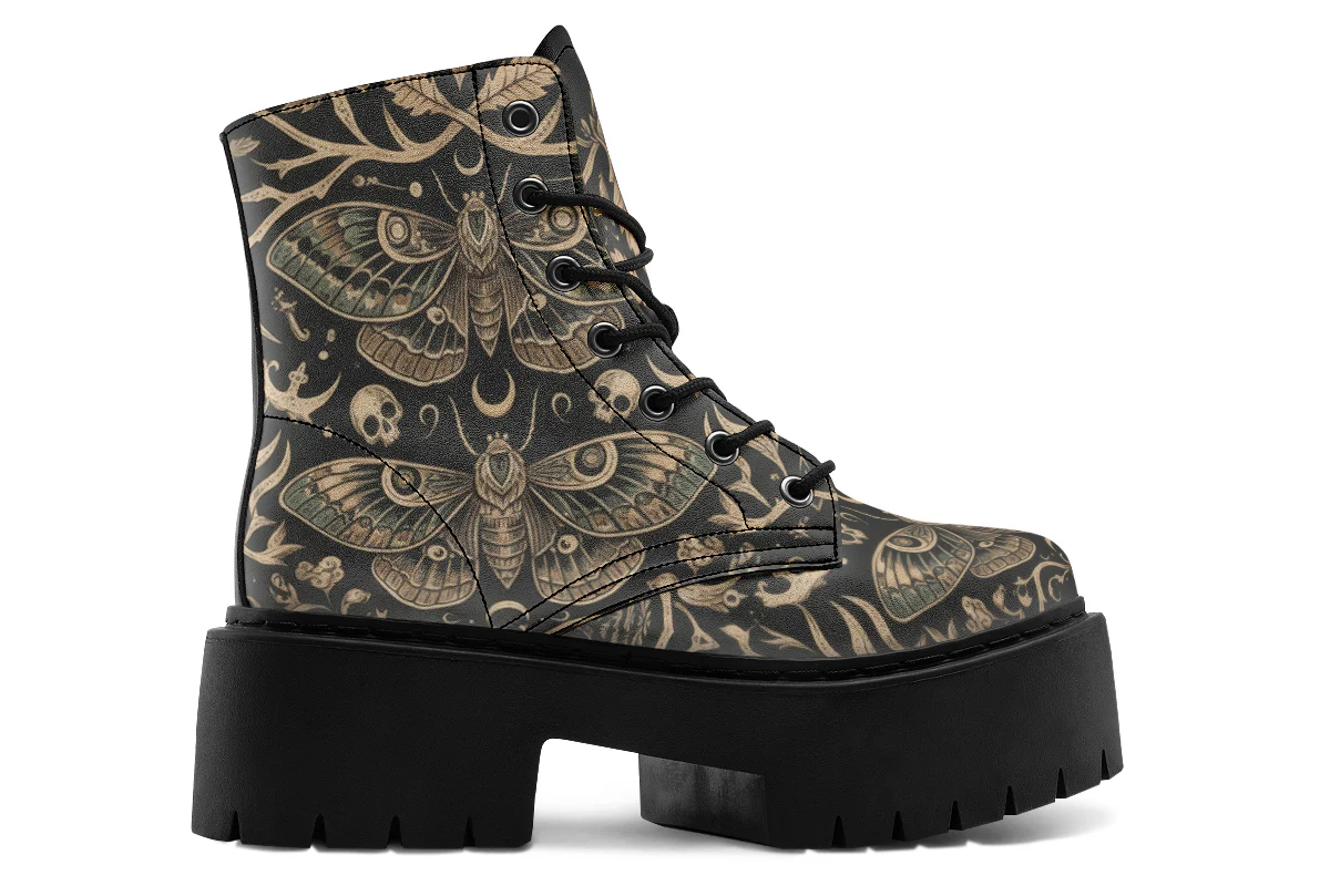Luna Mortalis Platform Boots - Image 3