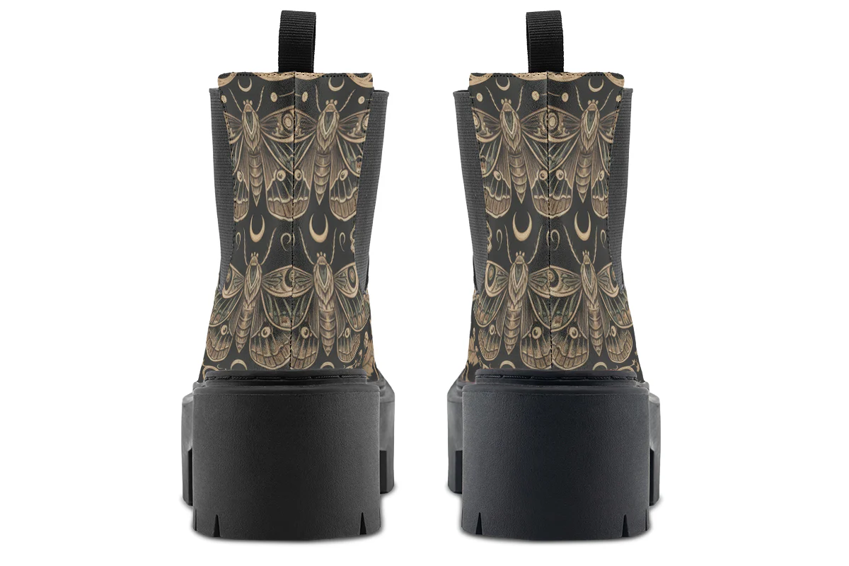 Luna Mortalis Platform Chelsea Boots - Image 6