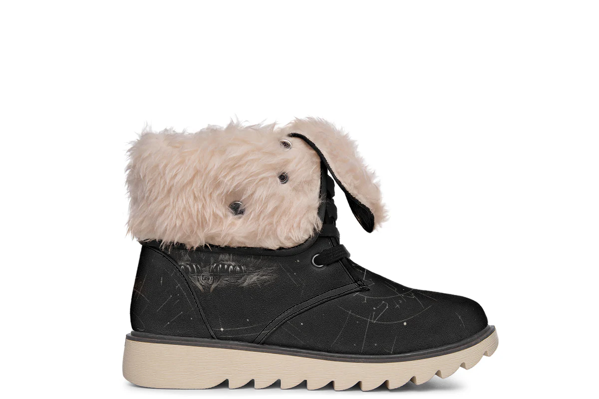 Lunar Bear Fold Over Winter Boots - Image 10