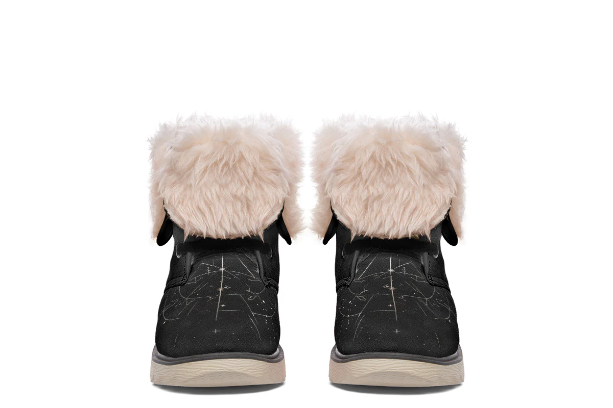 Lunar Bear Fold Over Winter Boots - Image 12