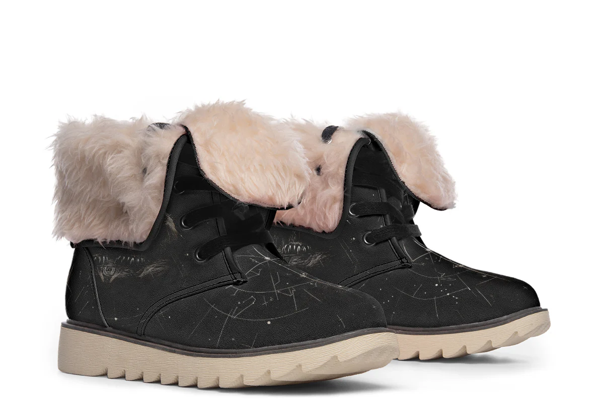 Lunar Bear Fold Over Winter Boots - Image 16