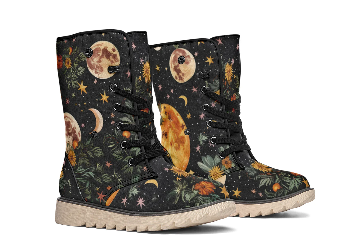Lunar Meadow Fold Over Winter Boots - Image 9