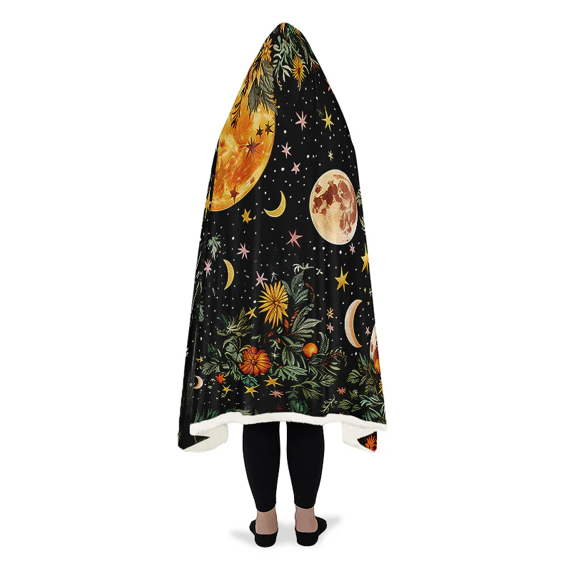 Lunar Meadow Hooded Blanket - Image 10