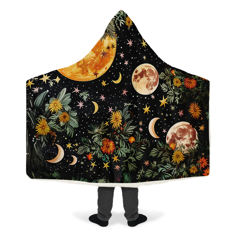Lunar Meadow Hooded Blanket - Image 11