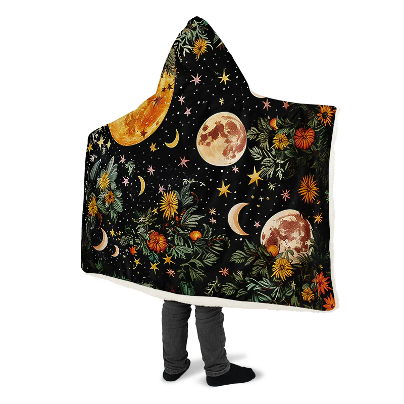 Lunar Meadow Hooded Blanket - Image 12
