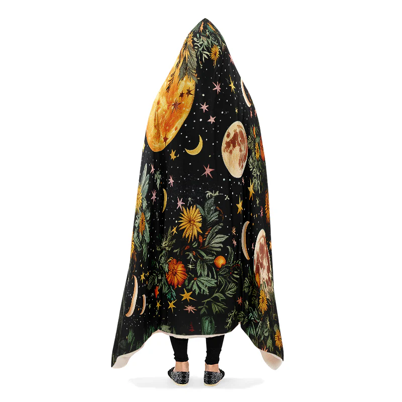Lunar Meadow Hooded Blanket - Image 5