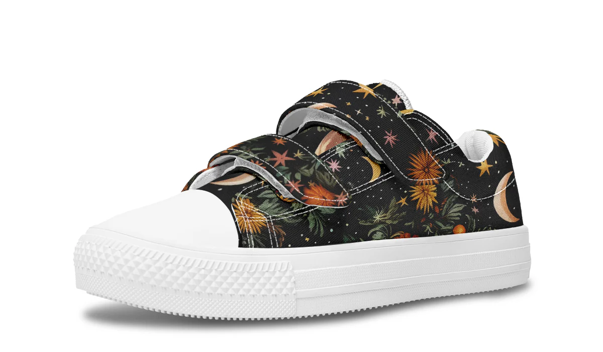 Lunar Meadow Kids Low Tops - Image 10