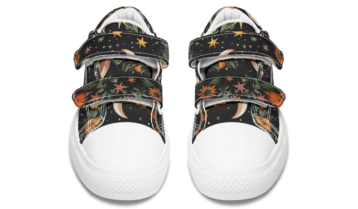 Lunar Meadow Kids Low Tops - Image 12
