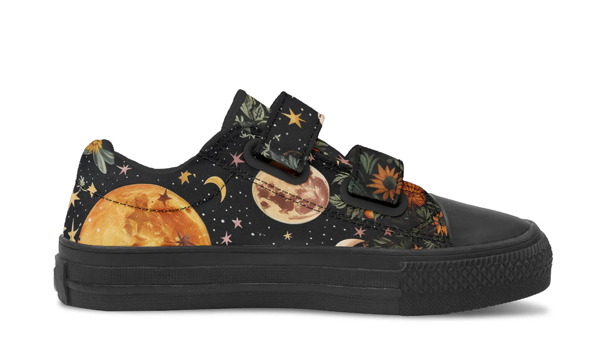 Lunar Meadow Kids Low Tops - Image 3