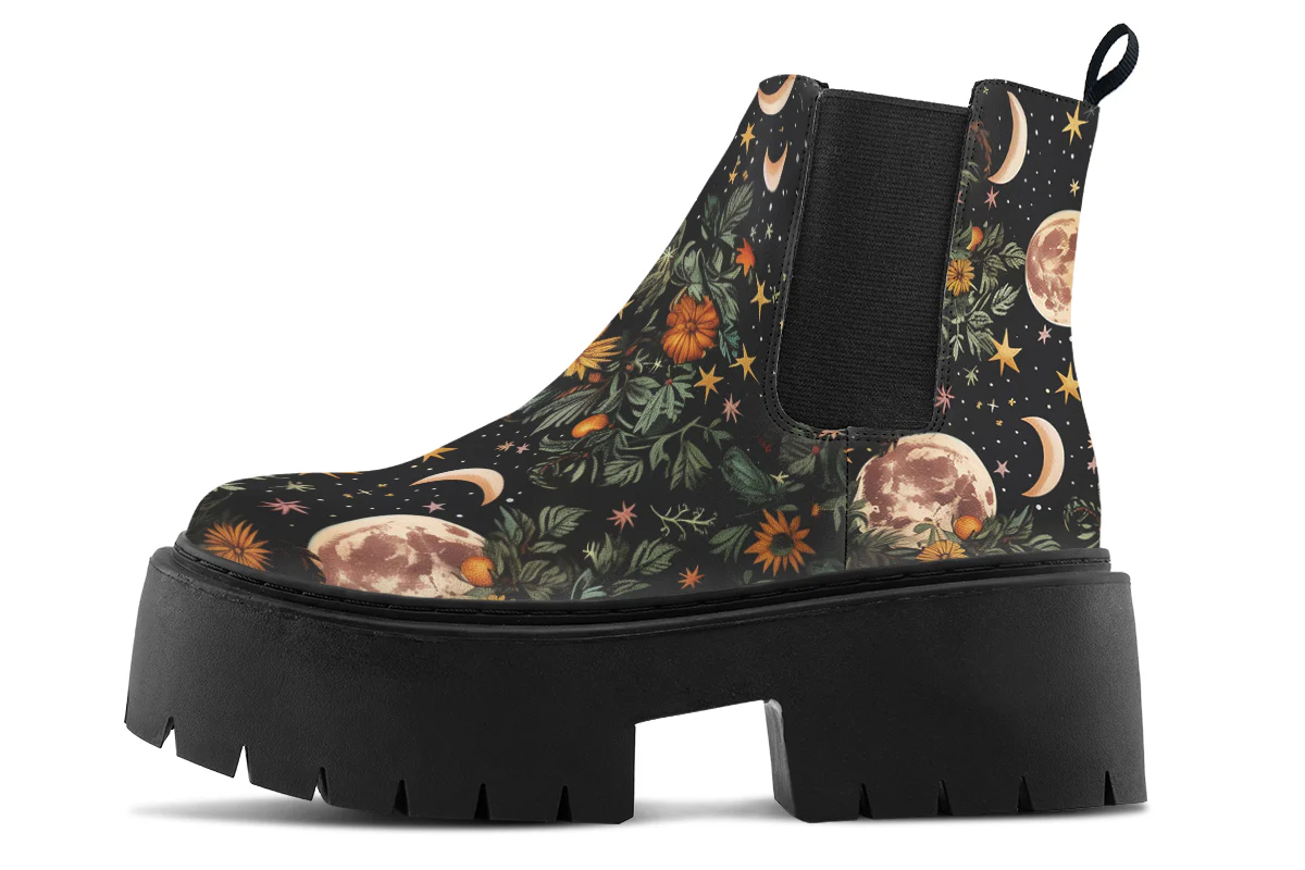 Lunar Meadow Platform Chelsea Boots