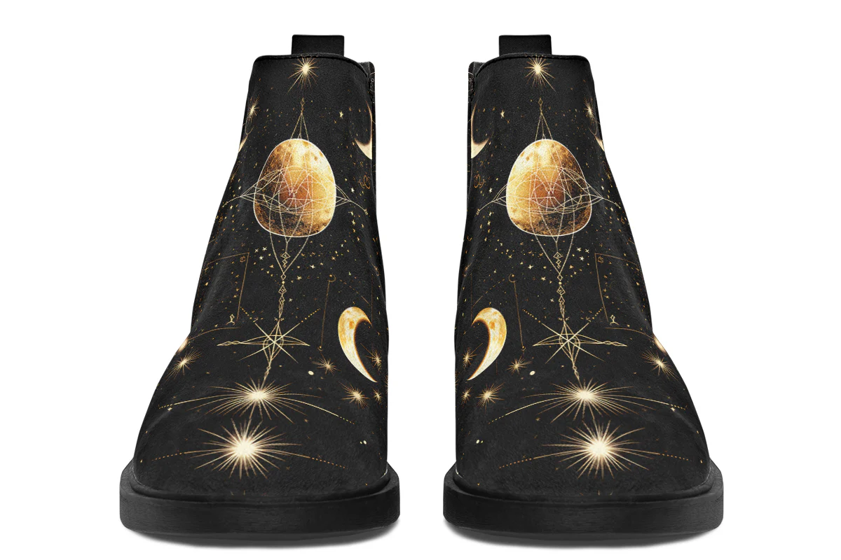 Lunar Sphynx Cat Chelsea Boots - Image 4