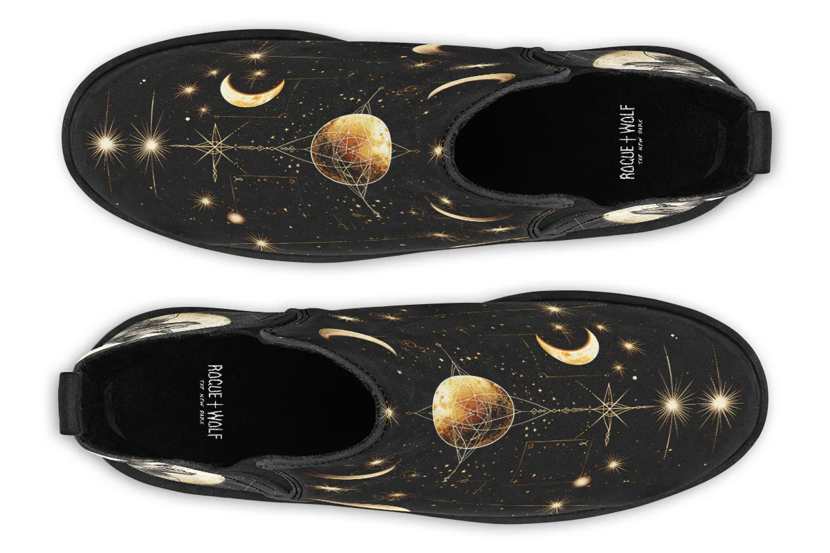 Lunar Sphynx Cat Chelsea Boots - Image 6