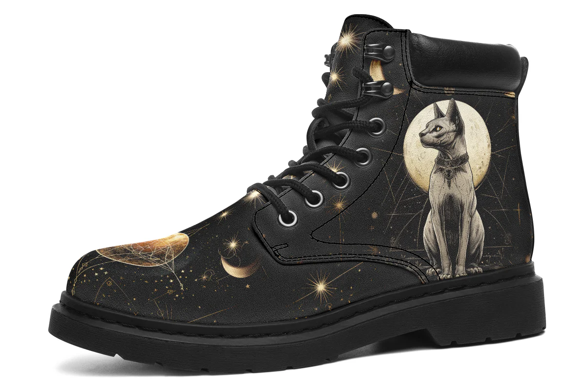 Lunar Sphynx Cat Classic Boots - Image 2
